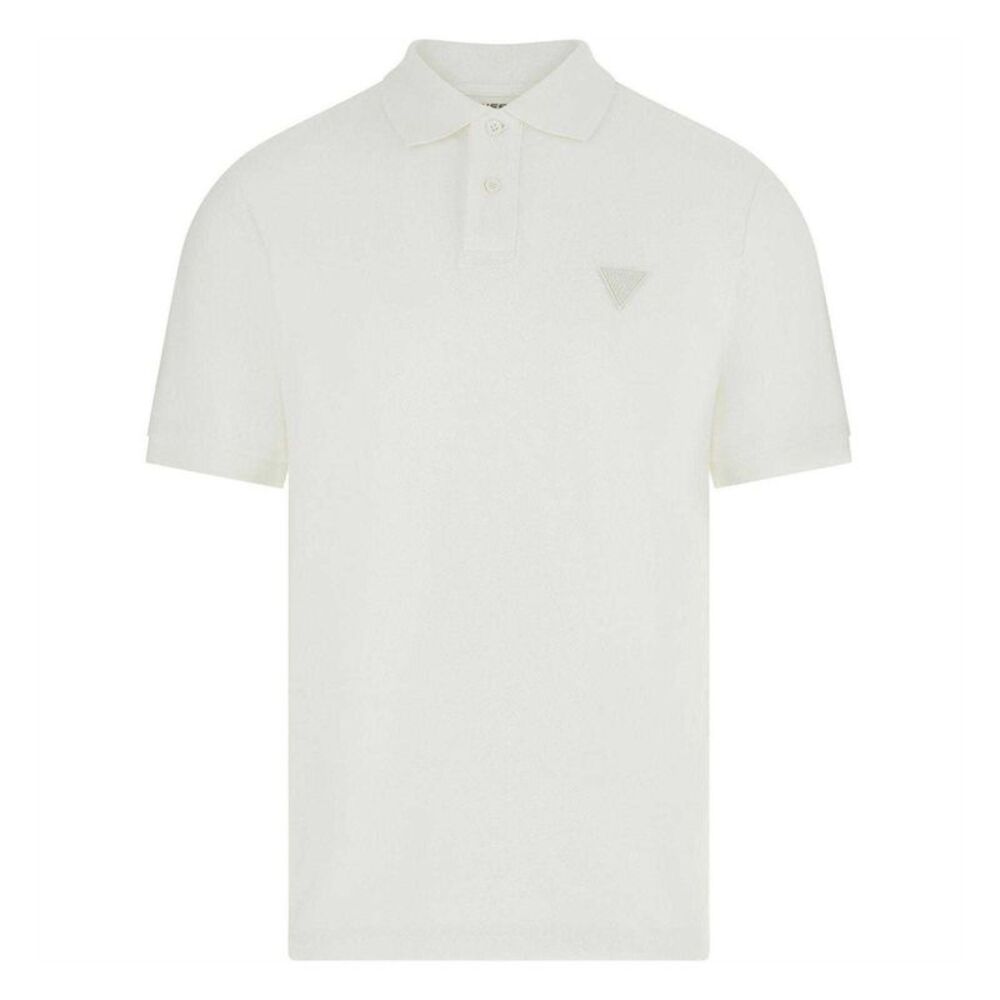 Guess Mens Manfredi Polo Shirt / White